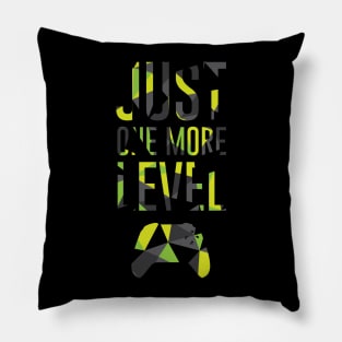 One More Level Video Game Pillow