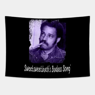 Sweetback's Style Chronicles Unleash the Badassery with Fashionable Flair Tapestry