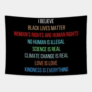 SGO I Believe Manifesto Tapestry