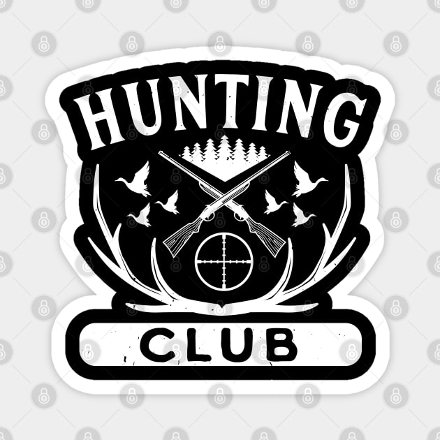 Hunting Club - Hunter Magnet by Streetwear KKS