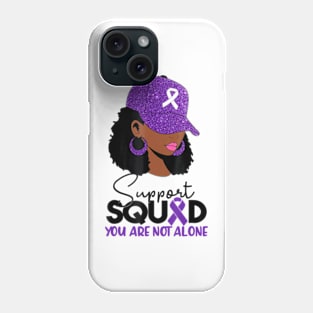 In October We Wear Purple Domestic Violence Awareness Phone Case