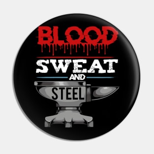 Blacksmith - Blood Sweat And Steel - Smithing Anvil Pin