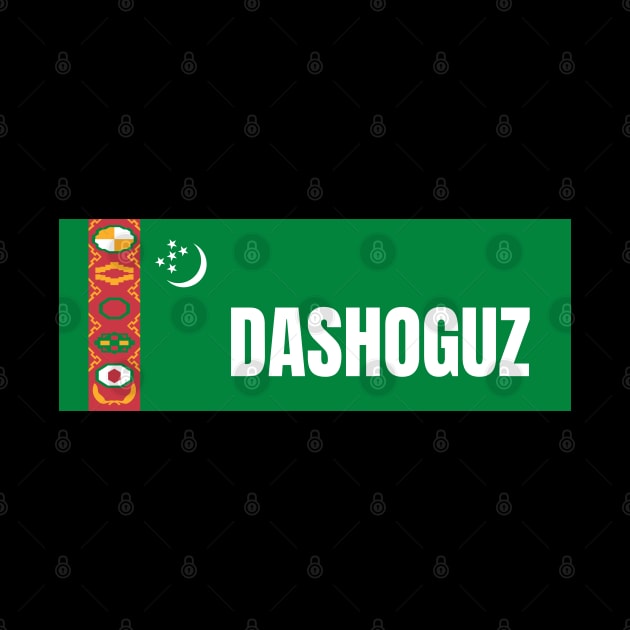 Dashoguz City in Turkmenistan Flag by aybe7elf