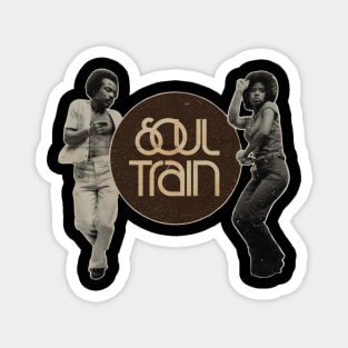 Soul train vintage Magnet