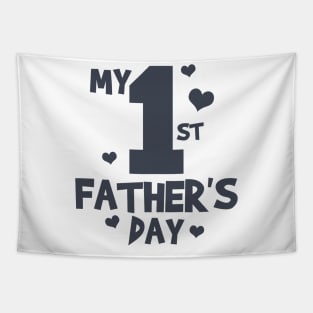 My First Fathers Day Tapestry