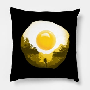 Egg-Camp Pillow