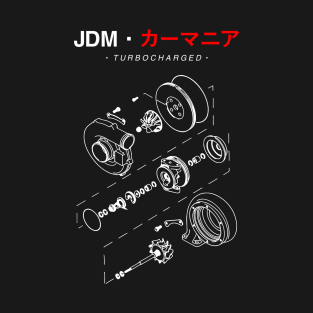 JDM Enthusiast Turbocharged T-Shirt