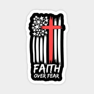 FAITH OVER FEAR Magnet