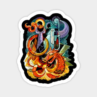 Colors of Mordor Magnet