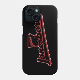 Jonesboro Retro Swash (Red) Phone Case