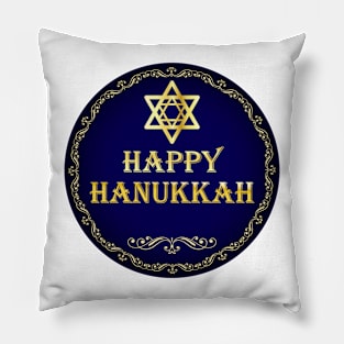 The last night of Hanukkah Pillow