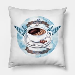 Coffee Lovers Rescue Brew Pillow