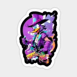 Evil Cowboy Duck Magnet