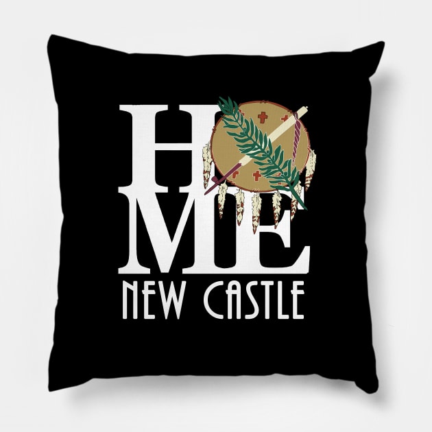 HOME New Castle Oklahoma Pillow by Oklahoma