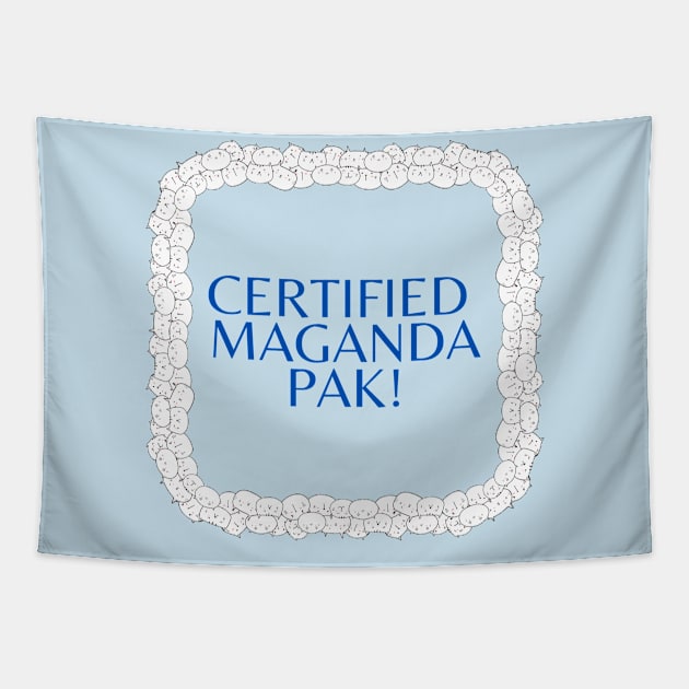 pinay joke: Certified maganda pak! Tapestry by CatheBelan