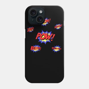 Comic book sounds Phone Case