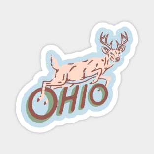 Ohio deer Magnet