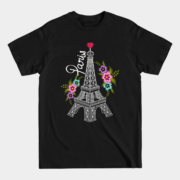 Disover Eiffel Tower Paris - Eiffel Tower Paris - T-Shirt