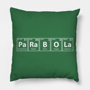 Parabola (Pa-Ra-B-O-La) Periodic Elements Spelling Pillow