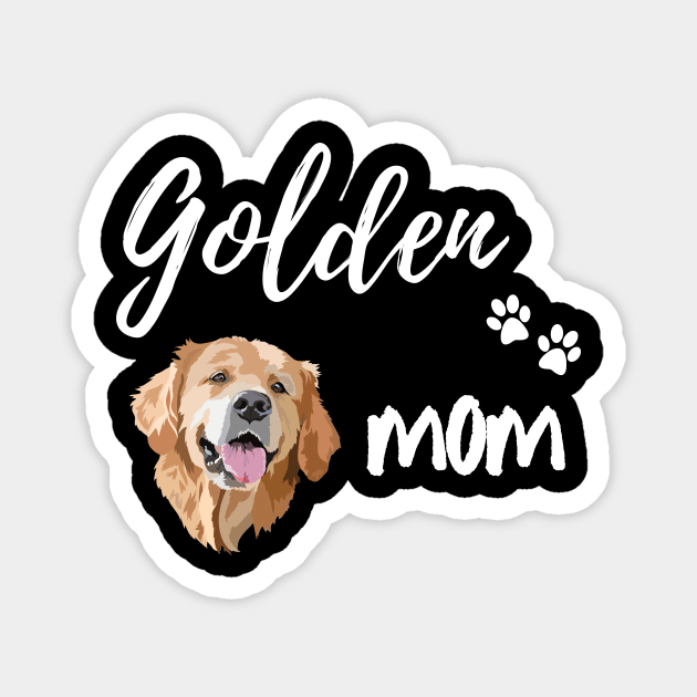 Golden Retriever Mom Magnet by Maful