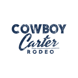 Cowboy Carter Rodeo Vintage Graphic Navy T-Shirt