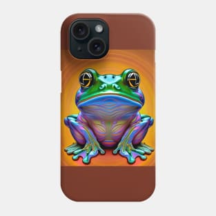 Froggy Animal Spirit (10) - Trippy Psychedelic Frog Phone Case