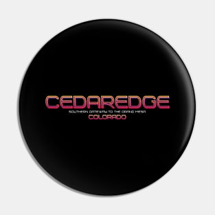 Cedaredge Pin