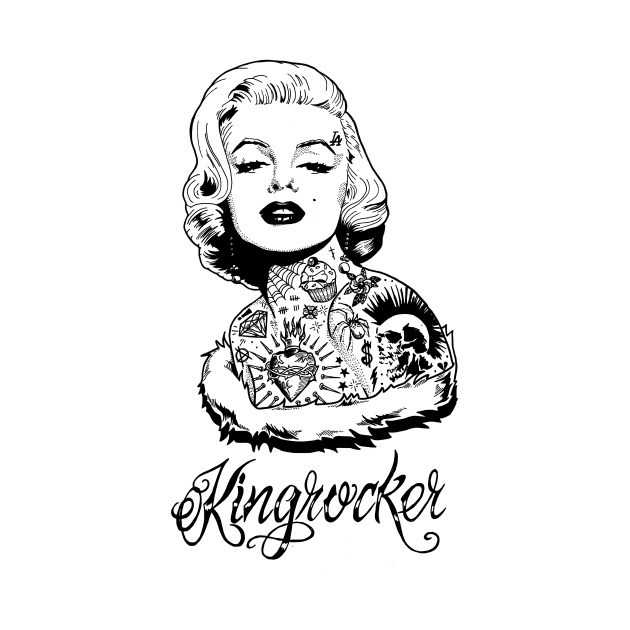 Cupcake Marilyn Monroe by Kingrocker Clothing