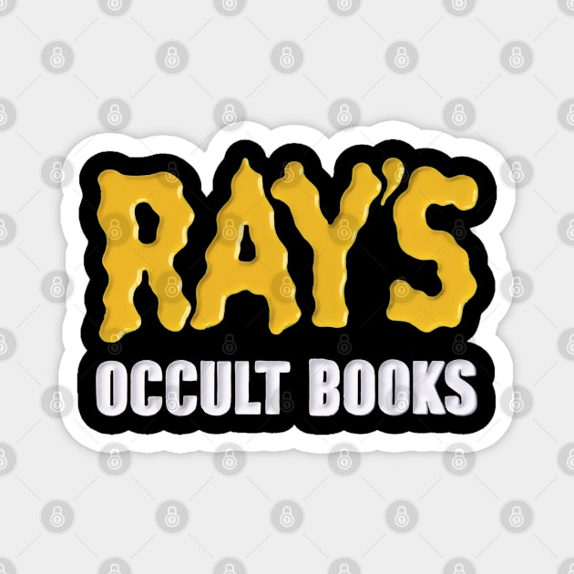 Ray's Occult Books Magnet by JennyPool