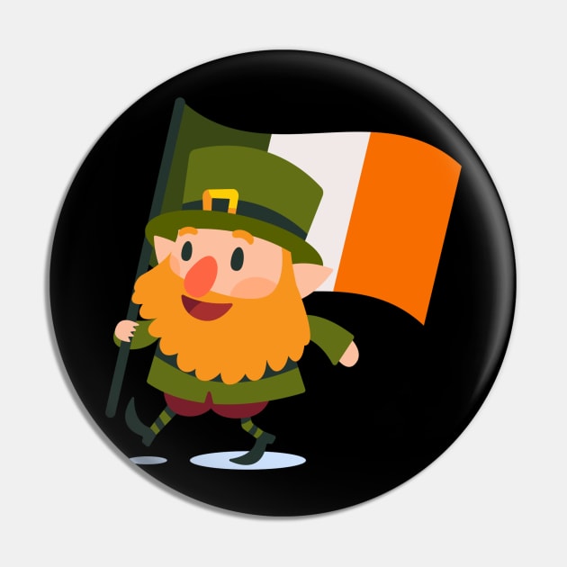 Irish Leprechaun Pin by EarlAdrian