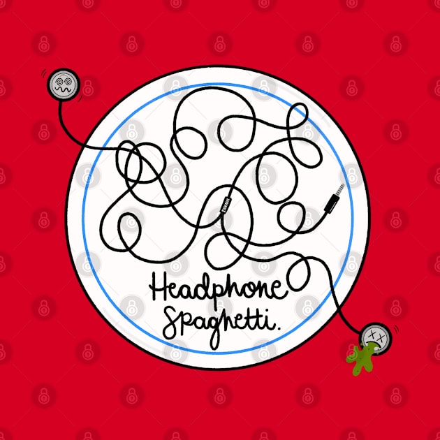 Headphone Spaghetti by KirstyFinnigan