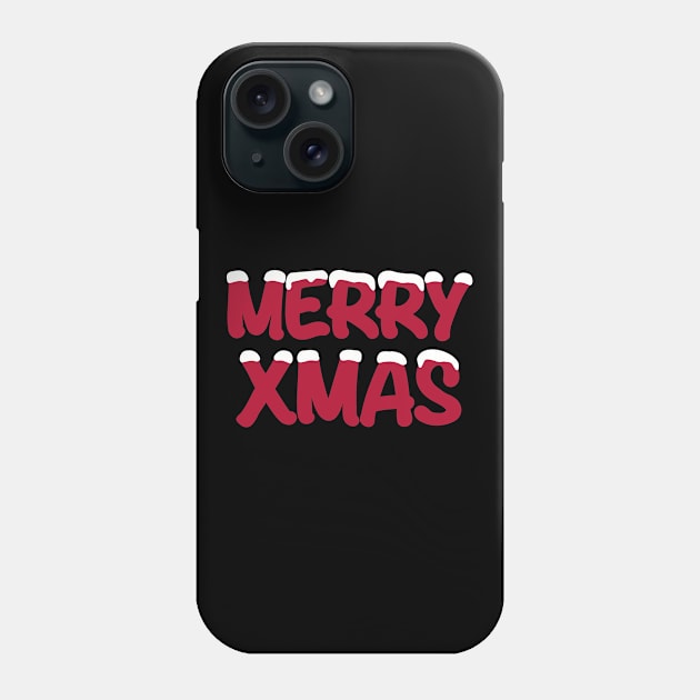 Merry Xmas Phone Case by Designzz