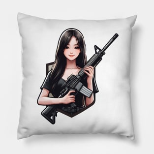 Tactical Girls' Frontline Pillow