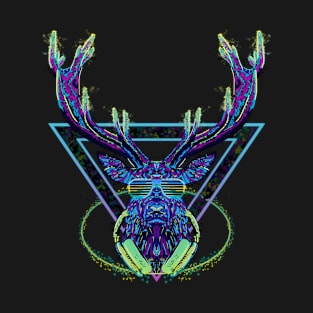 Neon Stag T-Shirt