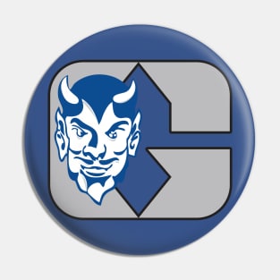 Blue Devil over G Pin