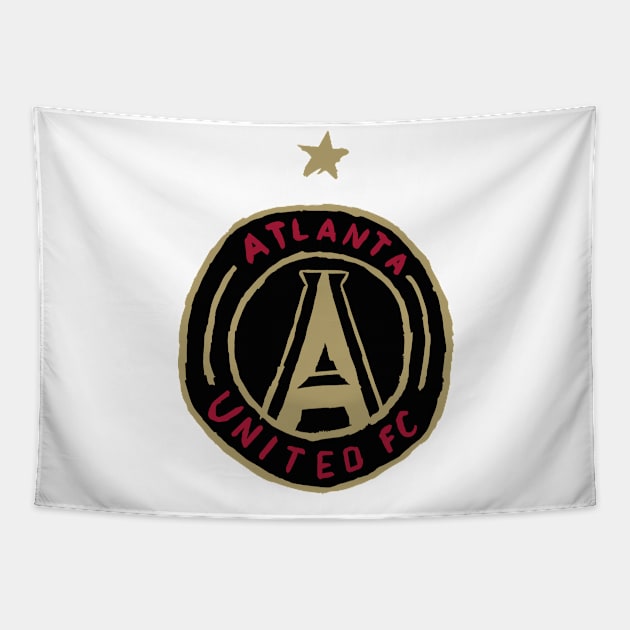 Atlanta Uniteeed fc 03 Tapestry by Very Simple Graph