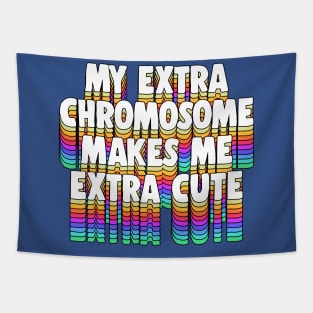 Down Syndrome Awareness Trisomy 21 Chromosome Tapestry