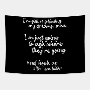 Funny Quotes Tapestry