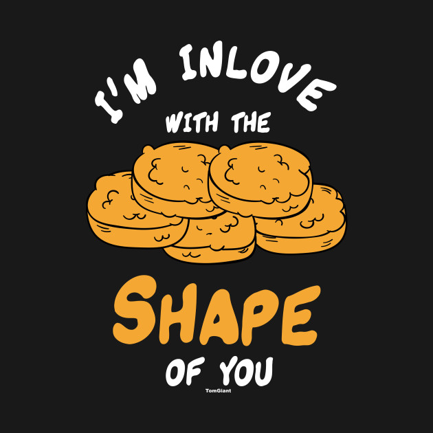 Funny Chicken Nuggets - Funny Chicken Nuggets - T-Shirt ...