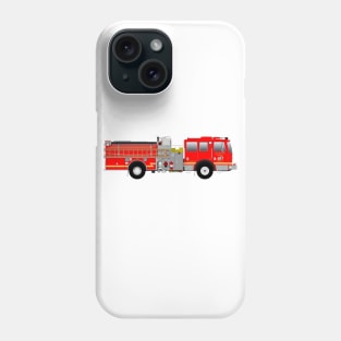 Los Angeles County Fire Engine Phone Case