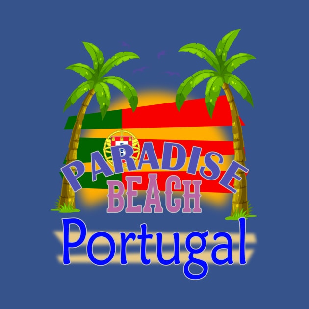 Paradise Beach Portugal Vacation Holidays by Hariolf´s Mega Store