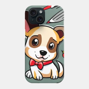 Puppy patten Phone Case