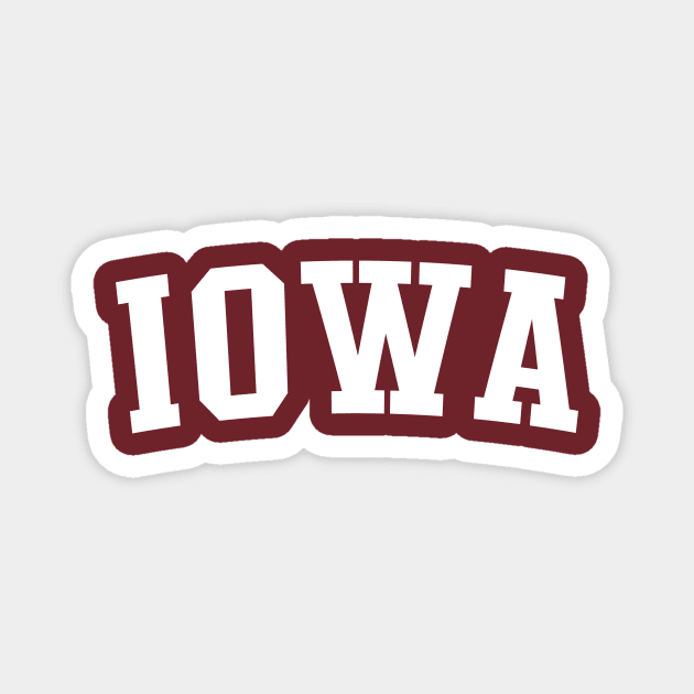 Iowa Magnet by Novel_Designs