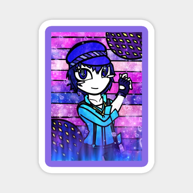 P4D - Naoto Shirogane Magnet by ScribbleSketchScoo