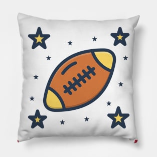 CW All American - Football Pillow