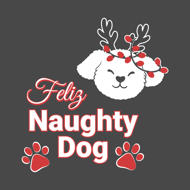 Feliz Naughty Dog by Saramation