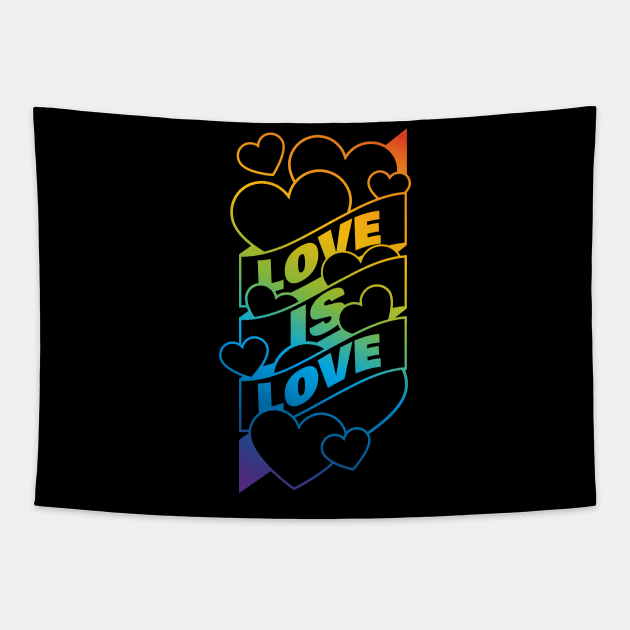 Love is Love Tapestry by BeCreativeHere