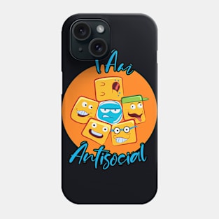 I Am Antisocial Phone Case