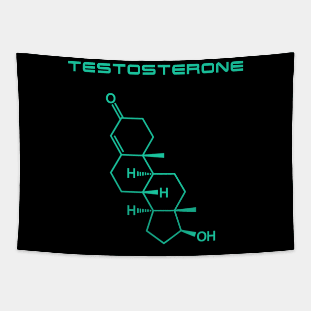 Testosterone - Teal Tapestry by Roidula