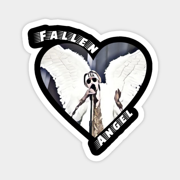 Tix fallen angel Magnet by Horisondesignz